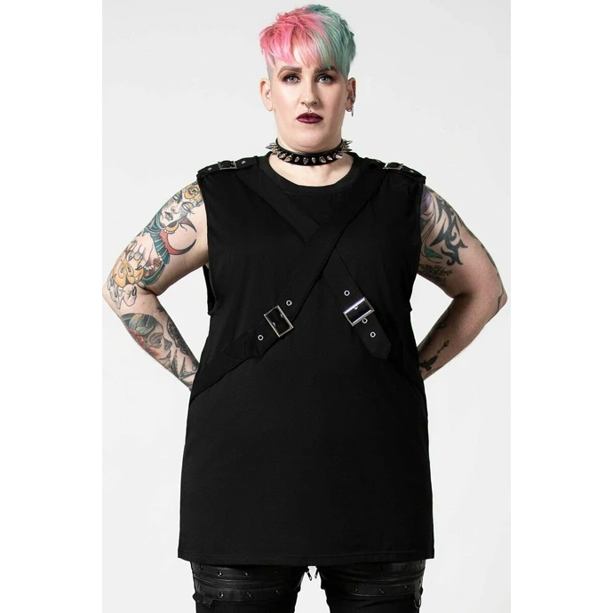 Unisex Tank Top KILLSTAR - Overtaker - Black 7 Unisex Tank Top KILLSTAR - Overtaker - Black - Image 5