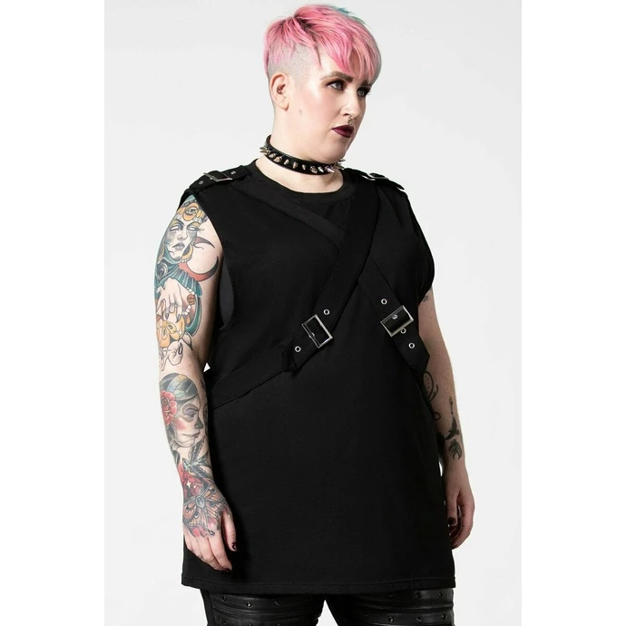 Unisex Tank Top KILLSTAR - Overtaker - Black 8 Unisex Tank Top KILLSTAR - Overtaker - Black - Image 6