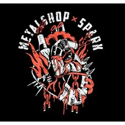 Men's T-shirt Metalshop X Spark -Halloween Mens Wear Store panske spark 011