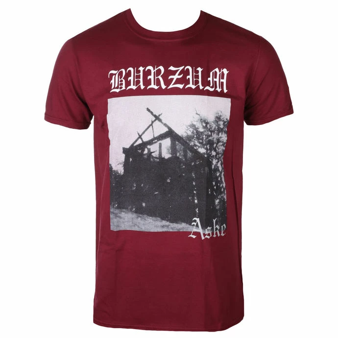 T-shirt Metal Men's Burzum - ASKE (MAROON) - PLASTIC HEAD 3 T-shirt Metal Men's Burzum - ASKE (MAROON) - PLASTIC HEAD