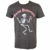 T-shirt Metal Men's Social Distortion - SKELLY LOGO - PLASTIC HEAD -Halloween Mens Wear Store ph hea 33