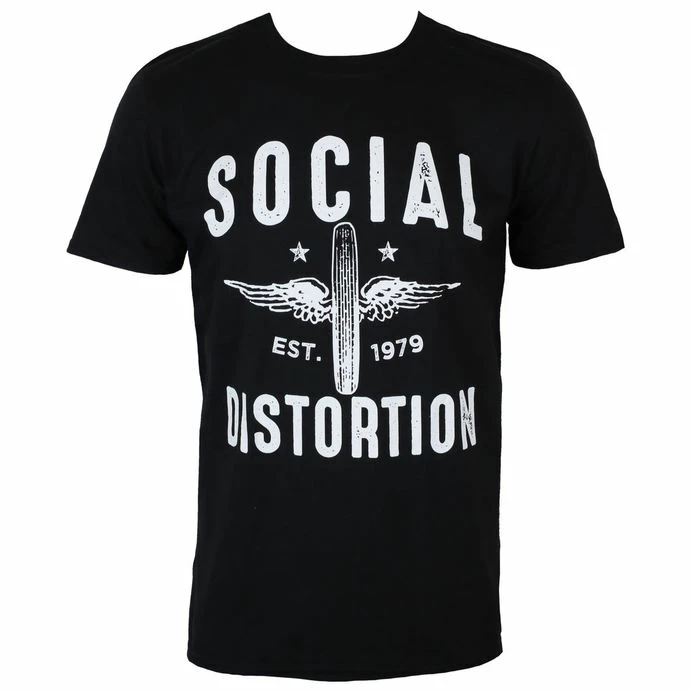 T-shirt Metal Men's Social Distortion - WINGED WHEEL - PLASTIC HEAD 3 T-shirt Metal Men's Social Distortion - WINGED WHEEL - PLASTIC HEAD