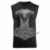 Top Men's VICTORY OR VALHALLA - THOR'S HAMMER -Halloween Mens Wear Store pol pl bezrekawnik VICTORY OR VALHALLA THORS HAMMER 179090 1