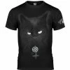 T-shirt Hardcore Men's - BLACK CAT - AMENOMEN 2 T-shirt Hardcore Men's - BLACK CAT - AMENOMEN -Halloween Mens Wear Store pol pl koszulka AMENOMEN BLACK CAT OMEN075KM 176136 2