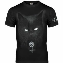 T-shirt Hardcore Men's - BLACK CAT - AMENOMEN
