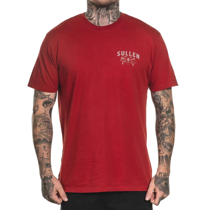 Men's T-shirt SULLEN - BRICK BY BRICK - CHILI PEPPER 4 Men's T-shirt SULLEN - BRICK BY BRICK - CHILI PEPPER - Image 2