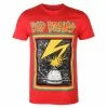 Men's T-shirt BAD BRAINS - RED - PLASTIC HEAD -Halloween Mens Wear Store qqs024