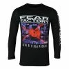 Men's T-shirt Long Sleeve FEAR FACTORY - SOUL OF A NEW MACHINE - PLASTIC HEAD -Halloween Mens Wear Store qqs035