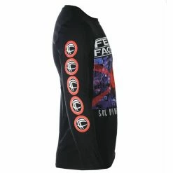 Men's T-shirt Long Sleeve FEAR FACTORY - SOUL OF A NEW MACHINE - PLASTIC HEAD -Halloween Mens Wear Store qqs036