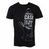 Men's T-shirt Johnny Cash - Man Comes Around - Black - ROCK OFF 2 Men's T-shirt Johnny Cash - Man Comes Around - Black - ROCK OFF -Halloween Mens Wear Store rdd006