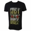 T-shirt Metal Men's Guns N' Roses - Big Guns - ROCK OFF -Halloween Mens Wear Store rdd018