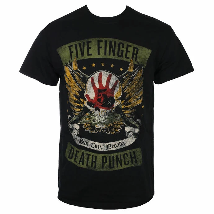 T-shirt Metal Men's Five Finger Death Punch - Locked & Loaded - ROCK OFF 3 T-shirt Metal Men's Five Finger Death Punch - Locked & Loaded - ROCK OFF