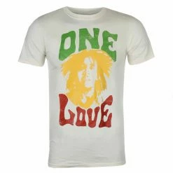 Men's T-shirt Bob Marley - One Love Face - Natur