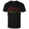 T-shirt Metal Men's Kiss - Classic Logo - ROCK OFF -Halloween Mens Wear Store sadf022