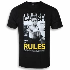 Men's T-shirt Johnny Cash - Rules Everything - ROCK OFF