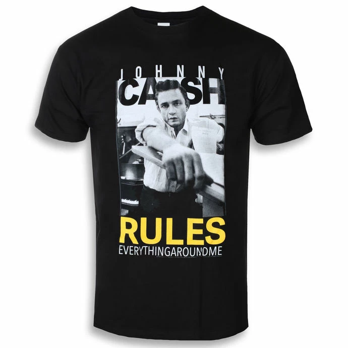 Men's T-shirt Johnny Cash - Rules Everything - ROCK OFF 3 Men's T-shirt Johnny Cash - Rules Everything - ROCK OFF
