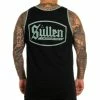 Men's Tank Top SULLEN - LINCOLN - BLACK -Halloween Mens Wear Store scm3986 2mwzwvh