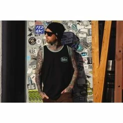 Men's Tank Top SULLEN - LINCOLN - BLACK -Halloween Mens Wear Store scm3986 6mwzwvh