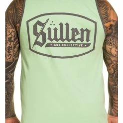 Men's Tank Top SULLEN - LINCOLN - GREEN -Halloween Mens Wear Store scm3986 9mwzwvh