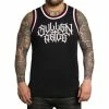 Men's Tank Top (jersey) SULLEN - DEATH - BLACK -Halloween Mens Wear Store scm4637 6zztr