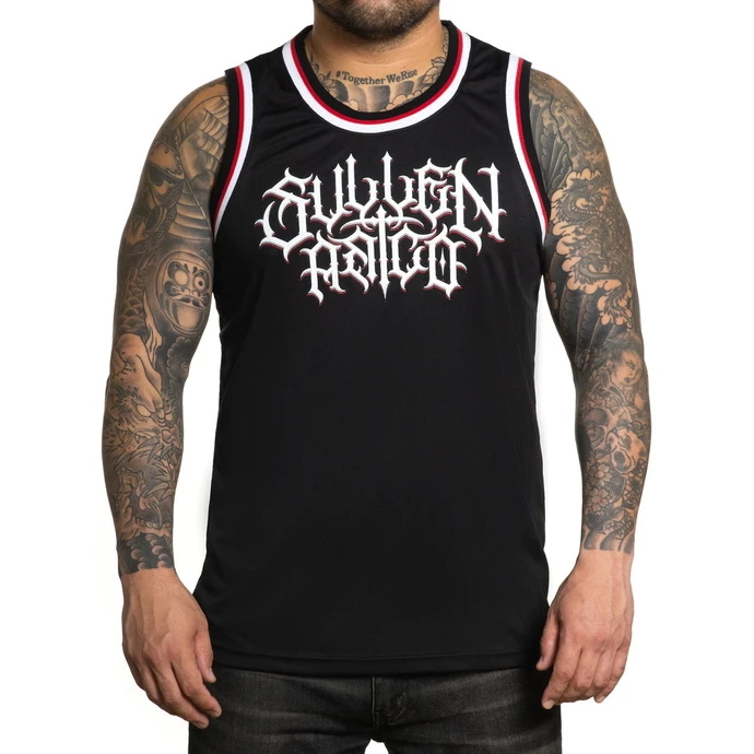 Men's Tank Top (jersey) SULLEN - DEATH - BLACK 3 Men's Tank Top (jersey) SULLEN - DEATH - BLACK