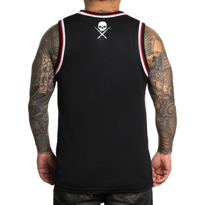 Men's Tank Top (jersey) SULLEN - DEATH - BLACK 4 Men's Tank Top (jersey) SULLEN - DEATH - BLACK - Image 2