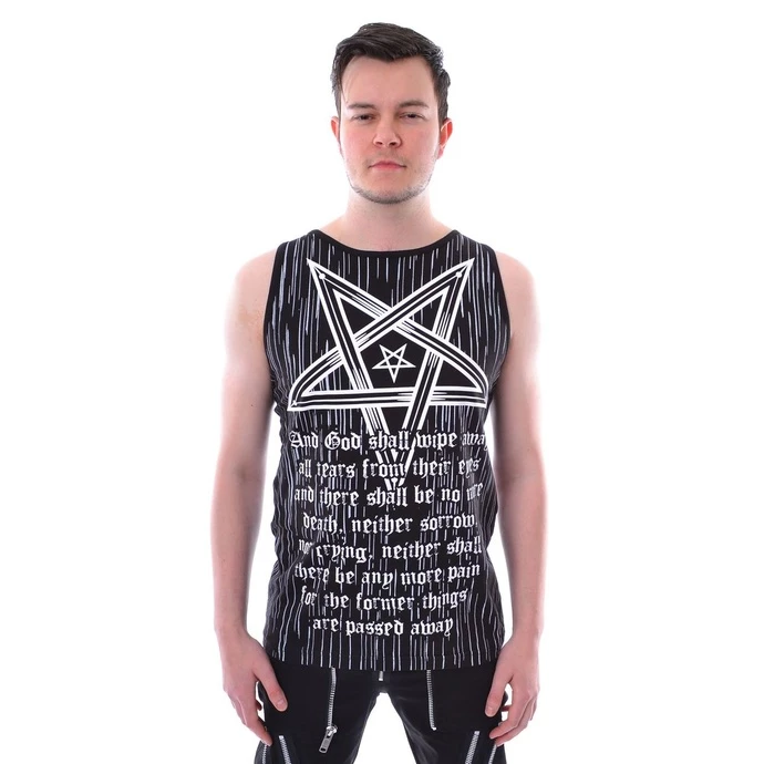Men's Tank Top HEARTLESS - SCRIPT - BLACK 3 Men's Tank Top HEARTLESS - SCRIPT - BLACK