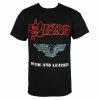 T-shirt Metal Men's Saxon - DENIM & LEATHER - RAZAMATAZ -Halloween Mens Wear Store sdffg005