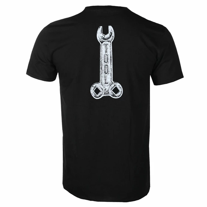 Men's T-shirt TOOL - WRENCH - BLACK - PLASTIC HEAD 4 Men's T-shirt TOOL - WRENCH - BLACK - PLASTIC HEAD - Image 2
