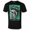 Men's T-shirt EXPLOITED - LET'S START A WAR - SKULL - PLASTIC HEAD -Halloween Mens Wear Store sds 011