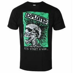 Men's T-shirt EXPLOITED - LET'S START A WAR - SKULL - PLASTIC HEAD