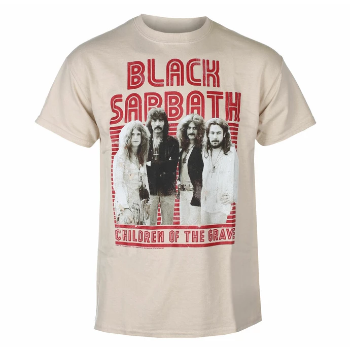 Men's T-shirt Black Sabbath - Children Of The Grave - Sand 3 Men's T-shirt Black Sabbath - Children Of The Grave - Sand