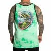 Men's Tank Top SULLEN - GRIM RIPPER - NEPTUNE/DK.NEPTUNE CRYSTAL WSH -Halloween Mens Wear Store sln scm4172 ndcs 2