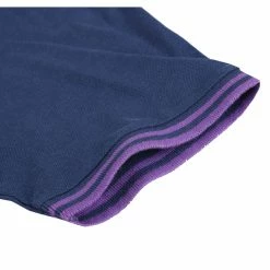 Men's T-shirt Black Sabbath - Wavy Logo - NAVY Polo -Halloween Mens Wear Store ssa 018