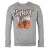 Unisex T-shirt With Long Sleeves Slipknot - Self-Titled - GREY - ROCK OFF 2 Unisex T-shirt With Long Sleeves Slipknot - Self-Titled - GREY - ROCK OFF -Halloween Mens Wear Store ssa 023