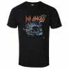 T-shirt Metal Men's Def Leppard - On Through The Night - LOW FREQUENCY -Halloween Mens Wear Store t p 023