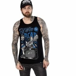 Men's Tank Top HYRAW - SUICIDAL NOIR -Halloween Mens Wear Store tkh suicidal bk4