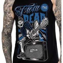 Men's Tank Top HYRAW - SUICIDAL NOIR -Halloween Mens Wear Store tkh suicidal bk5
