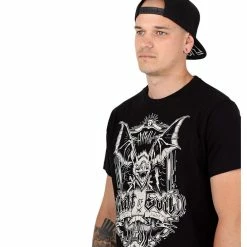 T-shirt Hardcore Men's - CULT OF EVIL - HYRAW 11 T-shirt Hardcore Men's - CULT OF EVIL - HYRAW -Halloween Mens Wear Store tsh cultofevil4