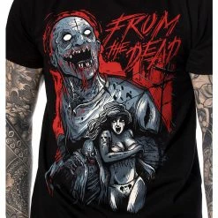 T-shirt Hardcore Men's - FROM THE DEAD - HYRAW 12 T-shirt Hardcore Men's - FROM THE DEAD - HYRAW -Halloween Mens Wear Store tsh fromthedead5