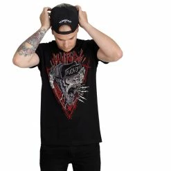 T-shirt Hardcore Men's - HARDCORE MONKEY - HYRAW -Halloween Mens Wear Store tsh hxcmonkey3