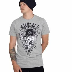 T-shirt Hardcore Men's - MONKEY - HYRAW -Halloween Mens Wear Store tsh monkey3