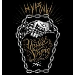 T-shirt Hardcore Men's - UNITED - HYRAW -Halloween Mens Wear Store tsh united3