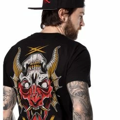 T-shirt Hardcore Men's - VOLTE FACE - HYRAW -Halloween Mens Wear Store tsh volteface3