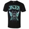 T-shirt Metal Men's Jinjer - Butterfly Skull - NAPALM RECORDS -Halloween Mens Wear Store uzutz024
