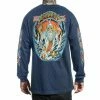 Men's Shirt With A Long Sleeve SULLEN - WIZAARD - NINE IRON -Halloween Mens Wear Store va09c2l4