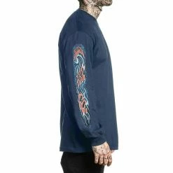 Men's Shirt With A Long Sleeve SULLEN - WIZAARD - NINE IRON -Halloween Mens Wear Store va09c2l6