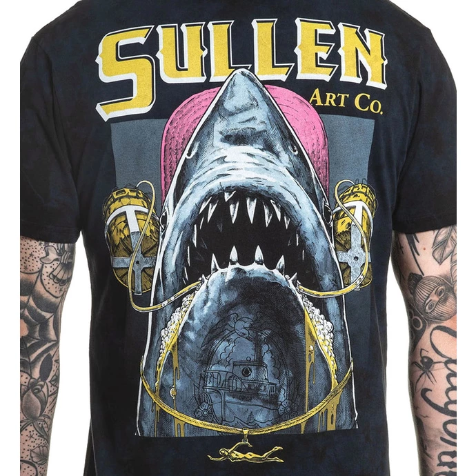 Men's T-shirt SULLEN - CHUGGIN - NAVY / BLACK CRYSTAL WASH 5 Men's T-shirt SULLEN - CHUGGIN - NAVY / BLACK CRYSTAL WASH - Image 3