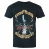 Men's T-shirt Guns N' Roses - Appetite Washed - BL Dip-Dye - ROCK OFF -Halloween Mens Wear Store wa001