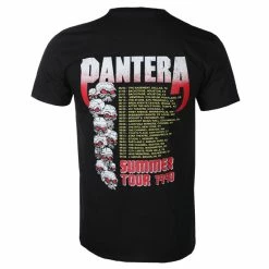 T-shirt Metal Men's Pantera - Kills Tour 1990 - ROCK OFF -Halloween Mens Wear Store wq005